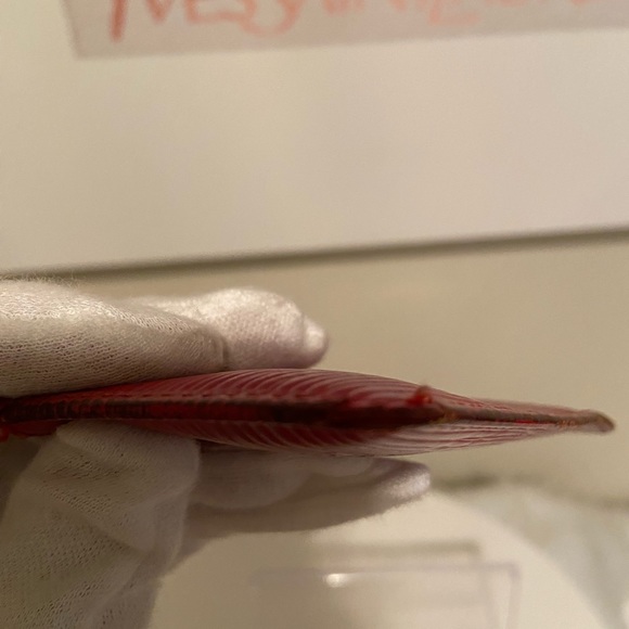 Louis Vuitton Red EPI Card Holder - Picture 10 of 10